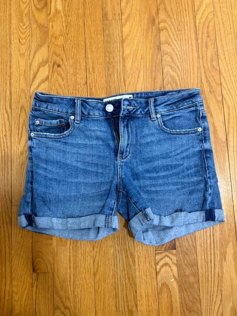 Garage Denim Rolled-Hem Women's Shorts